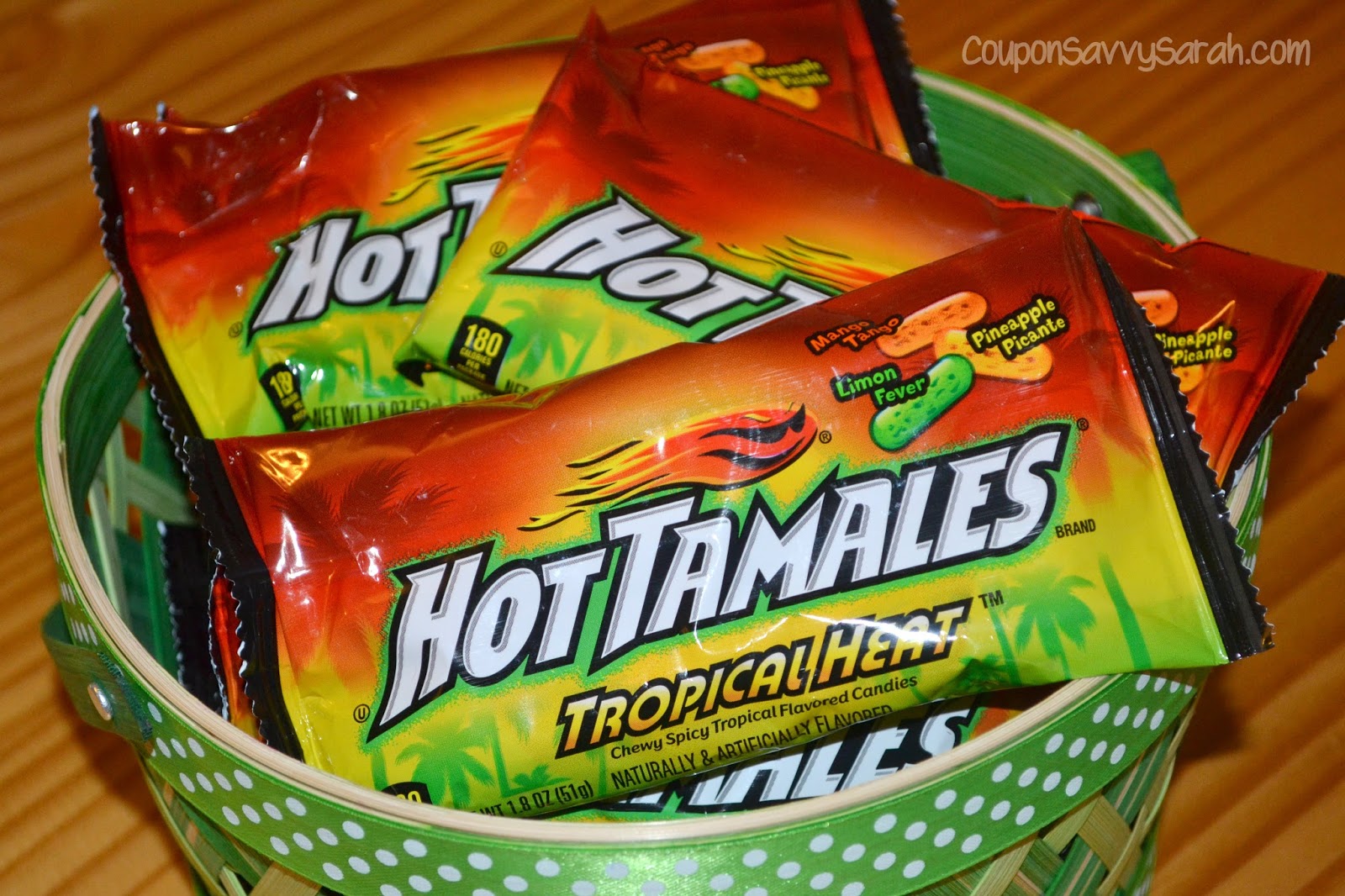 Coupon Savvy Sarah NEW HOT TAMALES Tropical Heat Candies Make Taste Buds Sizzle Product