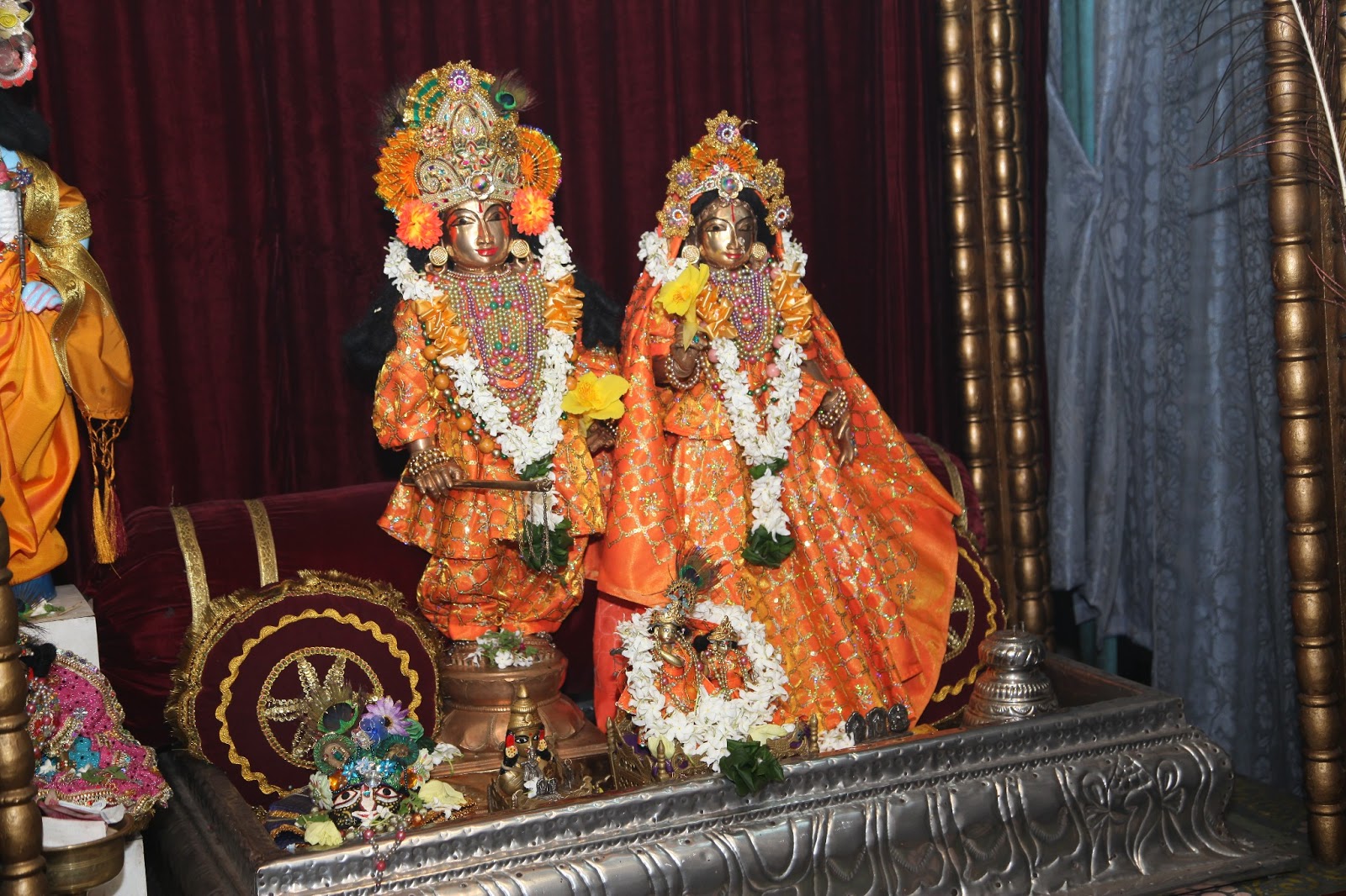 Foundation Stone Laying Ceremony for New Sri Sri Radha Krishna Temple