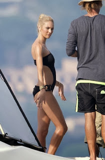 Candice Swanepoel Victoria's Secret Bikini Photo Shoot In Saint Tropez 