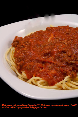 spagetti bolonez soslu makarna tarifi