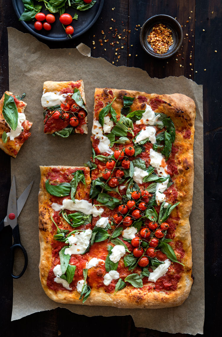 Roman-Style Pizza - WILD GREENS & SARDINES