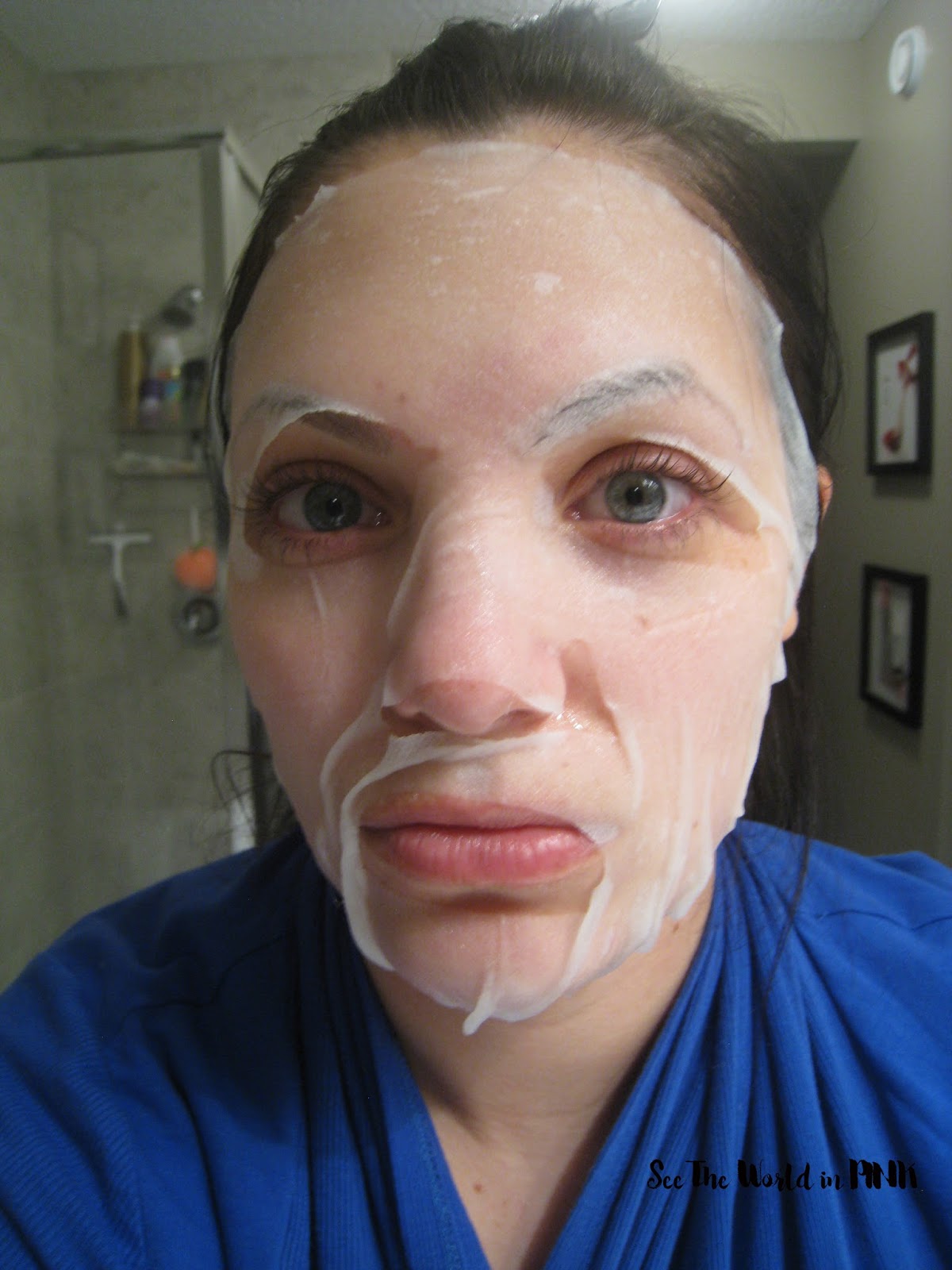 Wine and Mask Wednesday (Summerhill Riesling and Evercos Licorice Mask