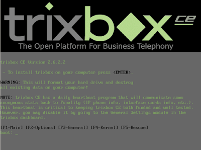 [Centos] Konfigurasi Dan Install Server VoIP Trixbox 