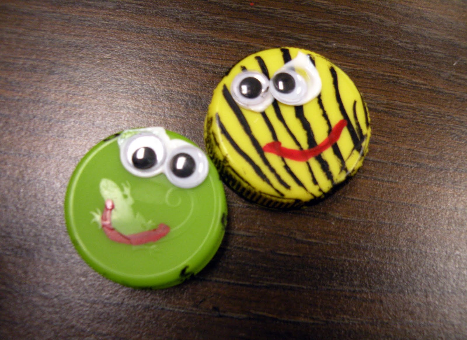 The Fantastic Five Beautiful Bottlecap Bugs