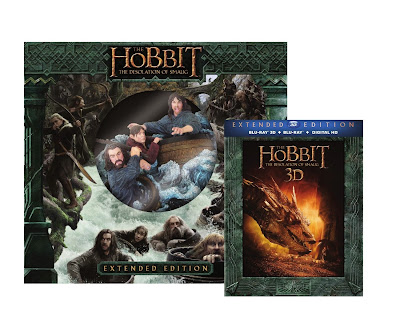 The Hobbit Desolation of Smaug Extended Edition 3D Blu-Ray