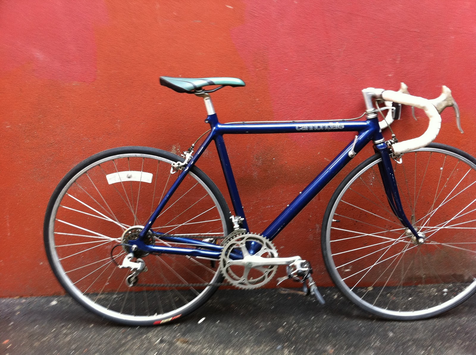 Bike Boom refurbished bikes Cannondale SR400 late 80's road bike