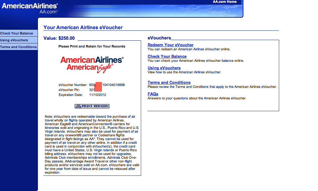 Florida Coal Cracker Chronicles 250 American Airlines Voucher