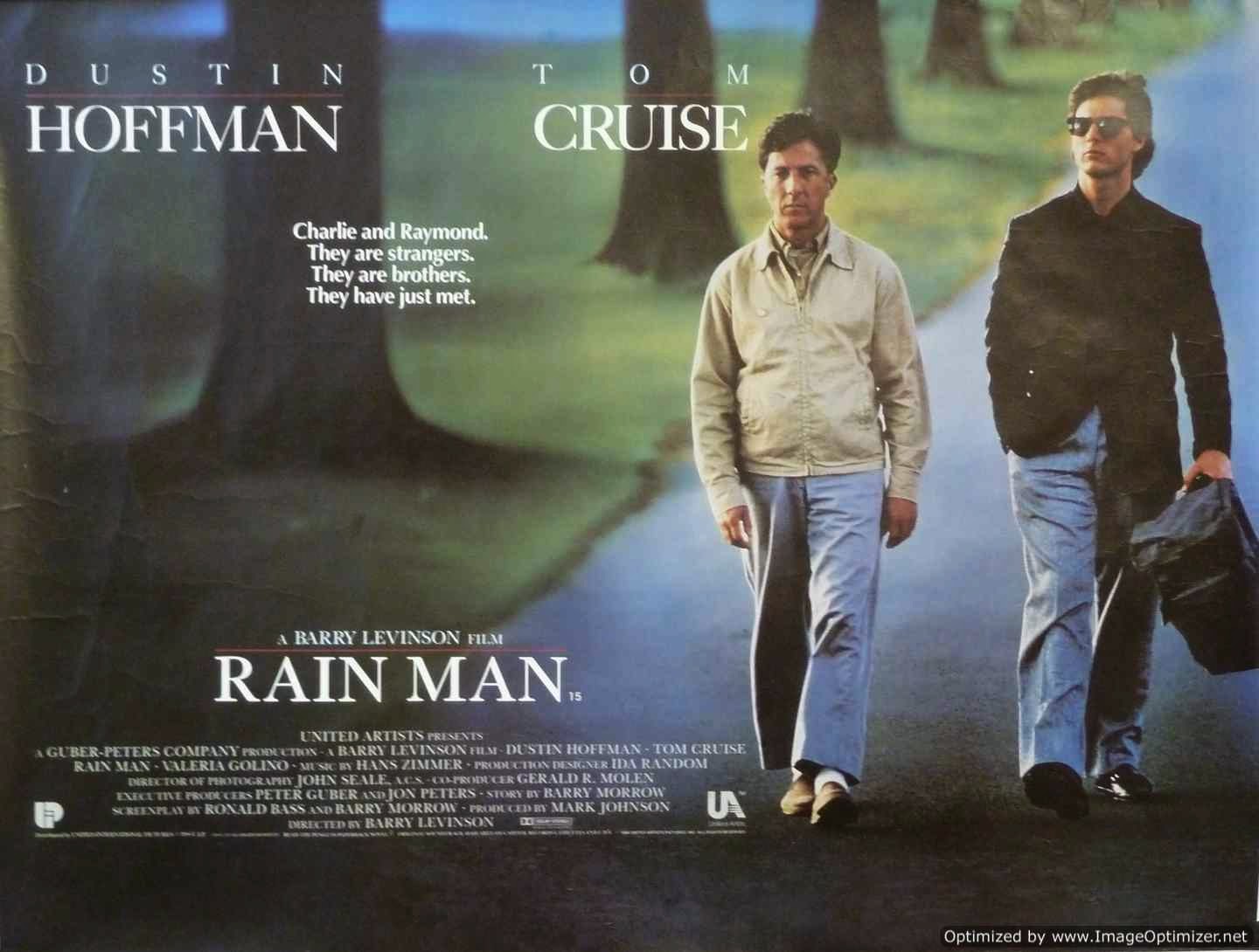 Rain Man o "como comerse la pantalla" por Dustin Hoffman [Cine ...