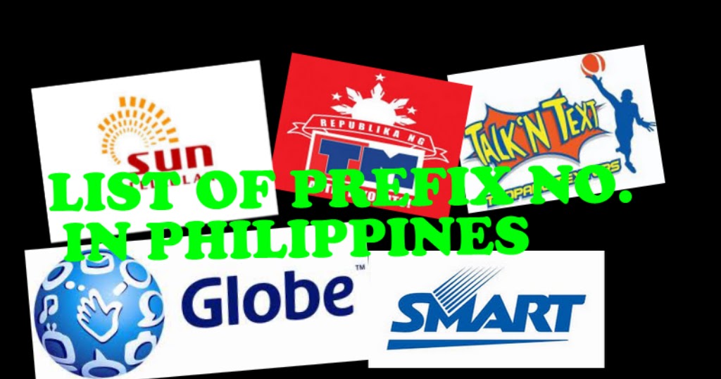 Philippines Prefix Numbers 2013 List Philippine Prefixes for Mobile