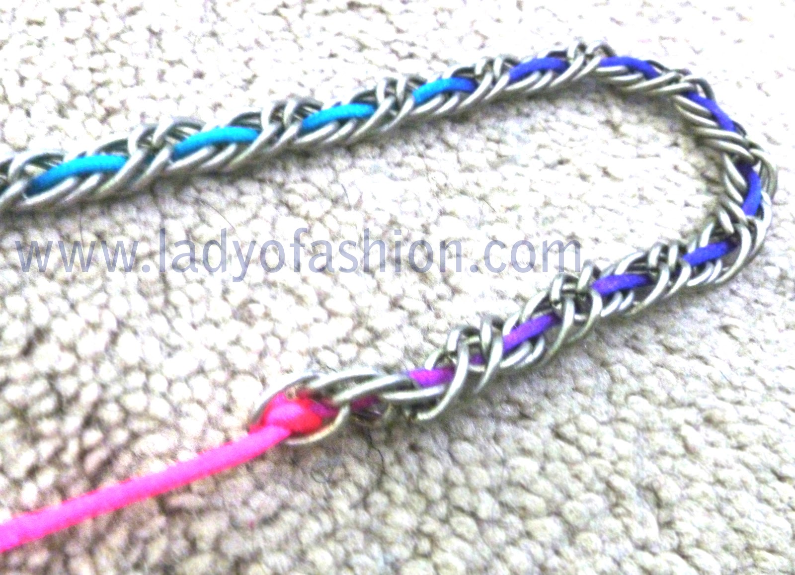 DIY Neons Adjustable Chain Necklace FASHION TALES