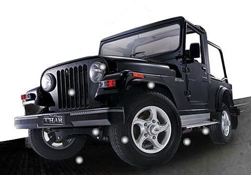 The Mahindra Thar is available in two varients Mahindra Thar CRDe