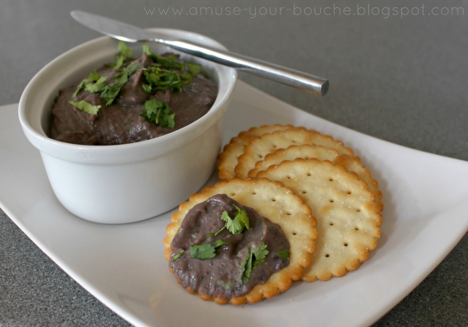 Quick black bean dip Amuse Your Bouche