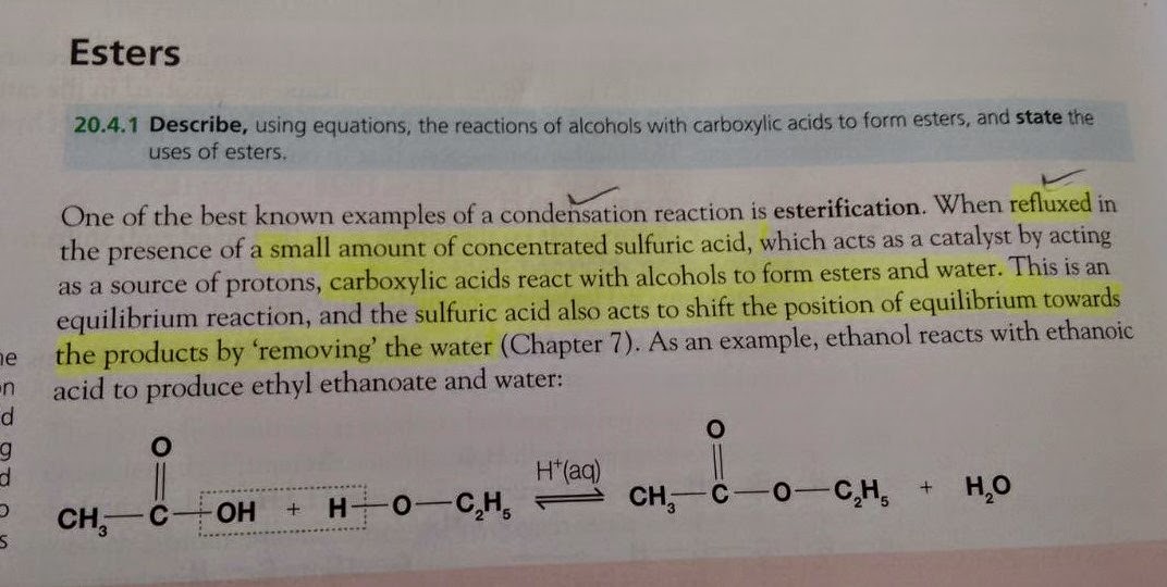 b0039 esterification sulfuric acid