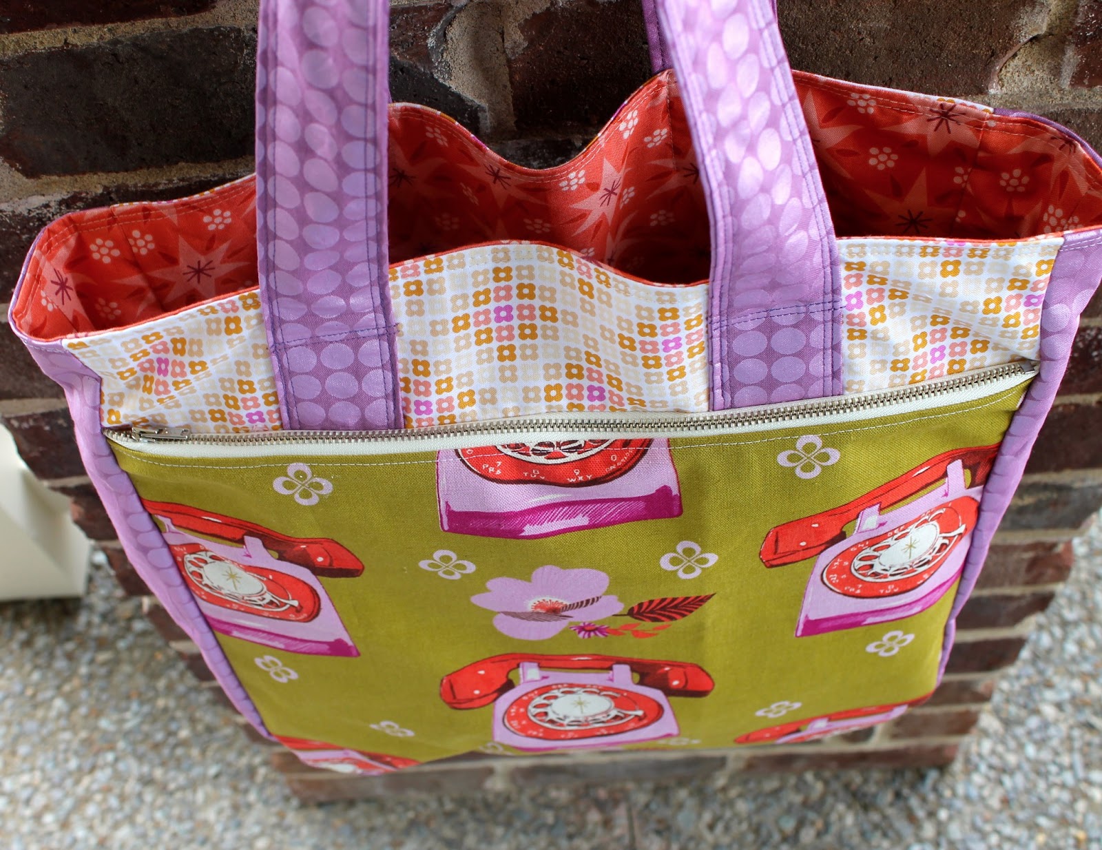 bolsas to make with fat quarters