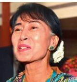 Nobel laureate Aung San Suu Kyi
