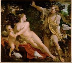 VENUS ADONIS CUPIDO