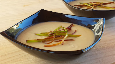 Crema De Puerros Al Cava
