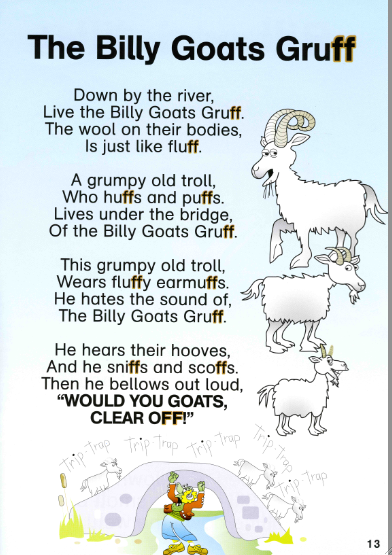 Moturoa&rsquo;s Blog: The Billy Goats Gruff