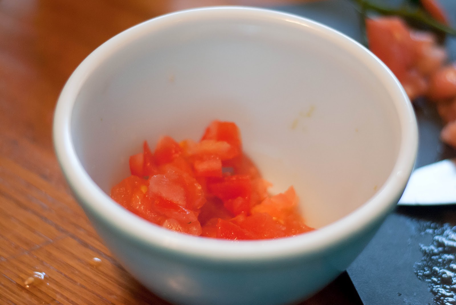 My Trash and Treasure quinoa stuffed tomatoes