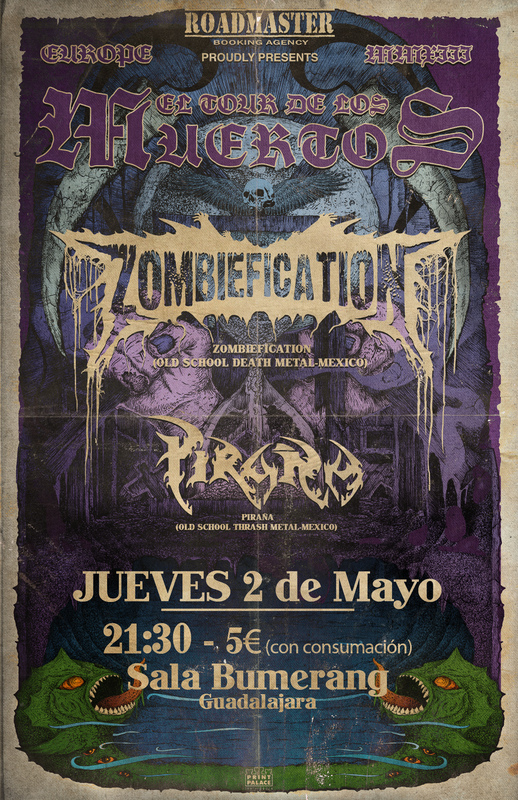Zombiefication + Piraña / 2 de Mayo 2013 / Guadalajara. CANCELADO!!!!!!! Sound+mexico
