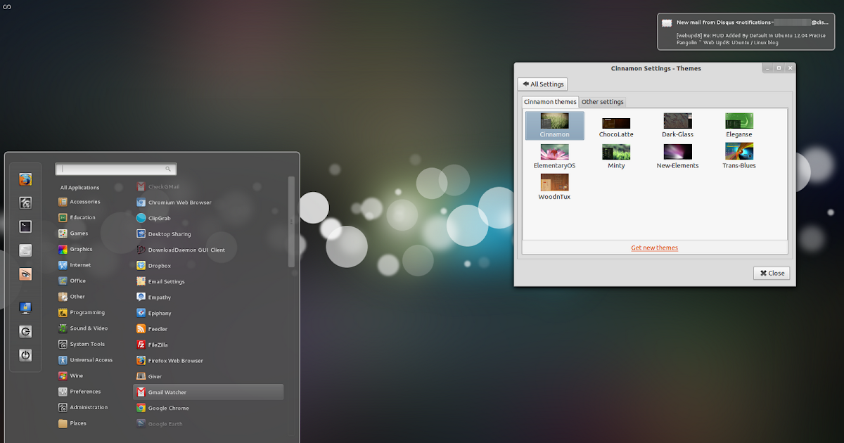 Cinnamon 1.3 Released With More Customization Options  Upd8