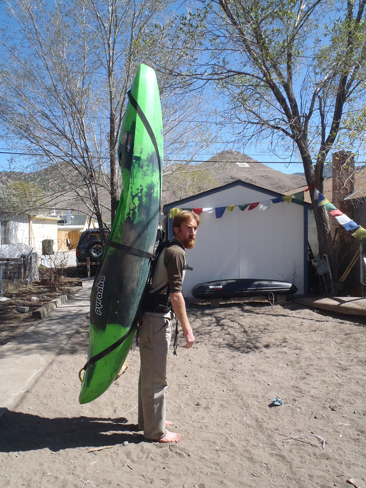 The RiverVibe Review Kayak Sherpa Backpack System by NRS