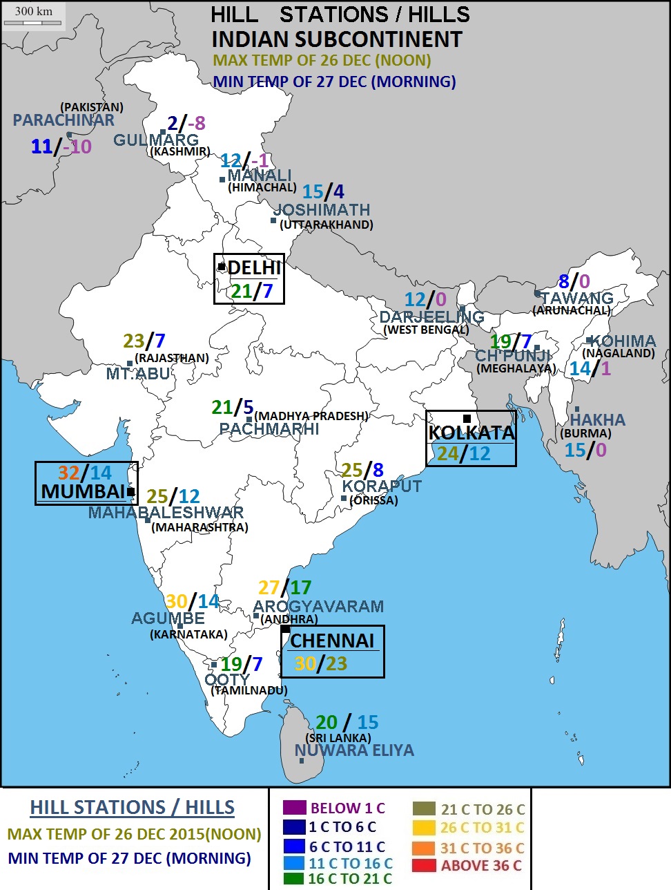 Vagaries of the Weather © December 2015