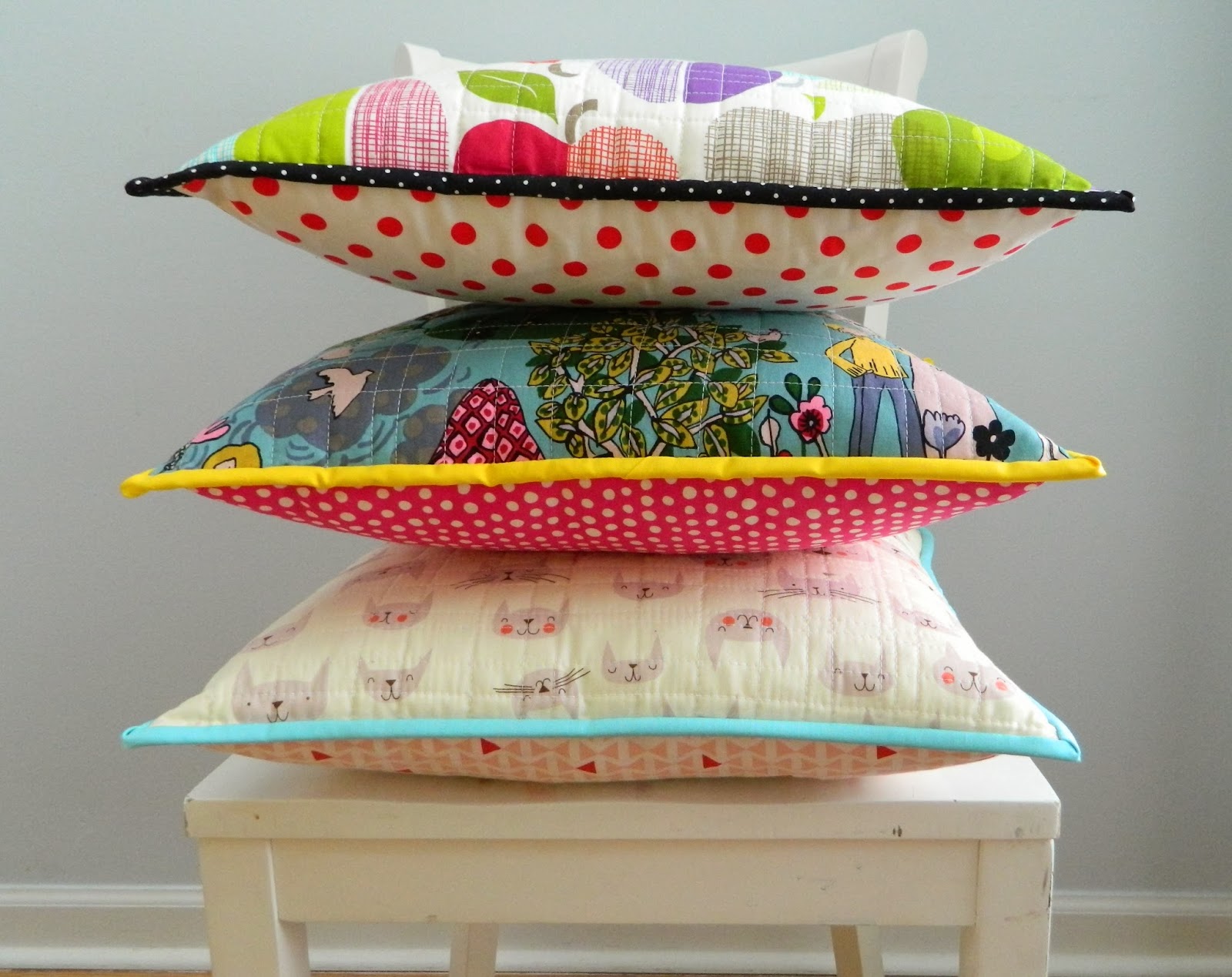 s.o.t.a.k handmade whole cloth quilted pillow cover {a tutorial}