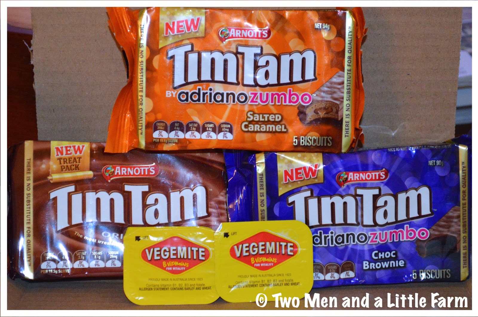 Two Men and a Little Farm AUSTRALIAN SNACKS