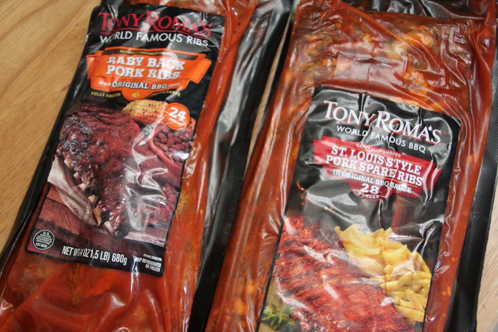 Susan's Disney Family Amazing precooked ribs from, Tony Roma’s! Join