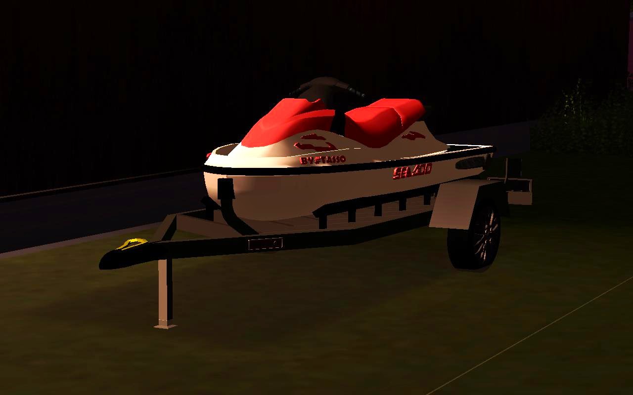 Reboque de barcos para GTA San Andreas