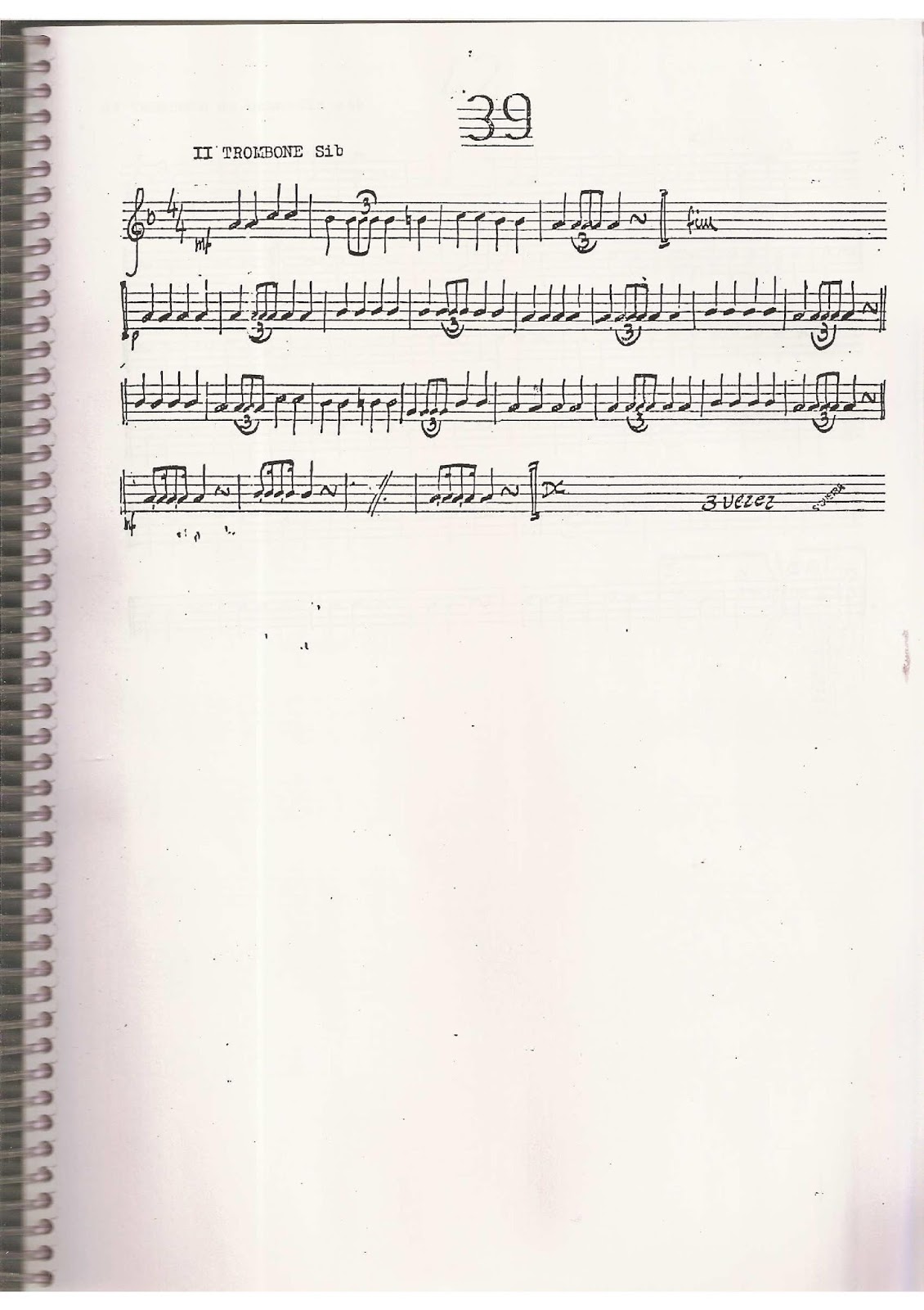 PARTITURAS PARA BANDA DE MÚSICA EVANGÉLICA. HINO 39 HARPA CRISTÃ