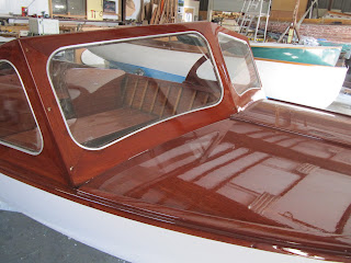 Windshiled and forward deck restored