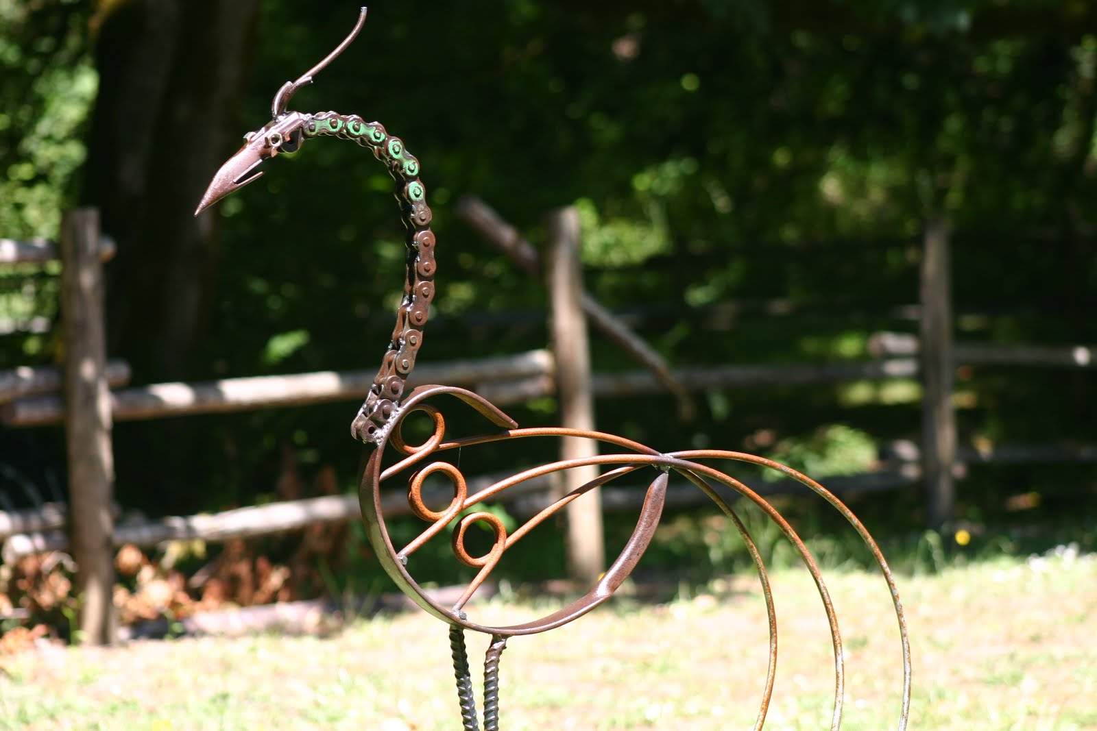 Kathi's Garden Art RustnStuff McMinnville Garden Club