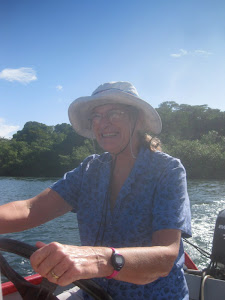 Captain Mary at the Helm