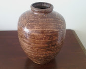 Vaso em cerâmica vitrificada - depois