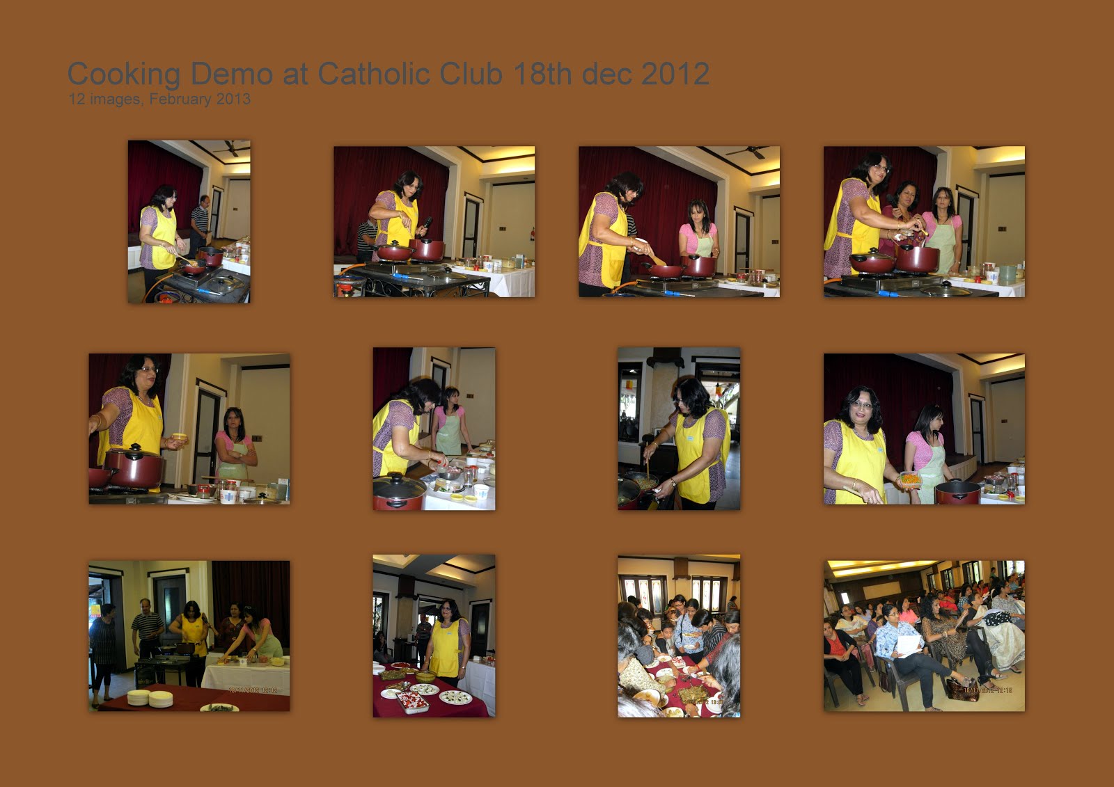 Cooking Demo at Catholic Club 2