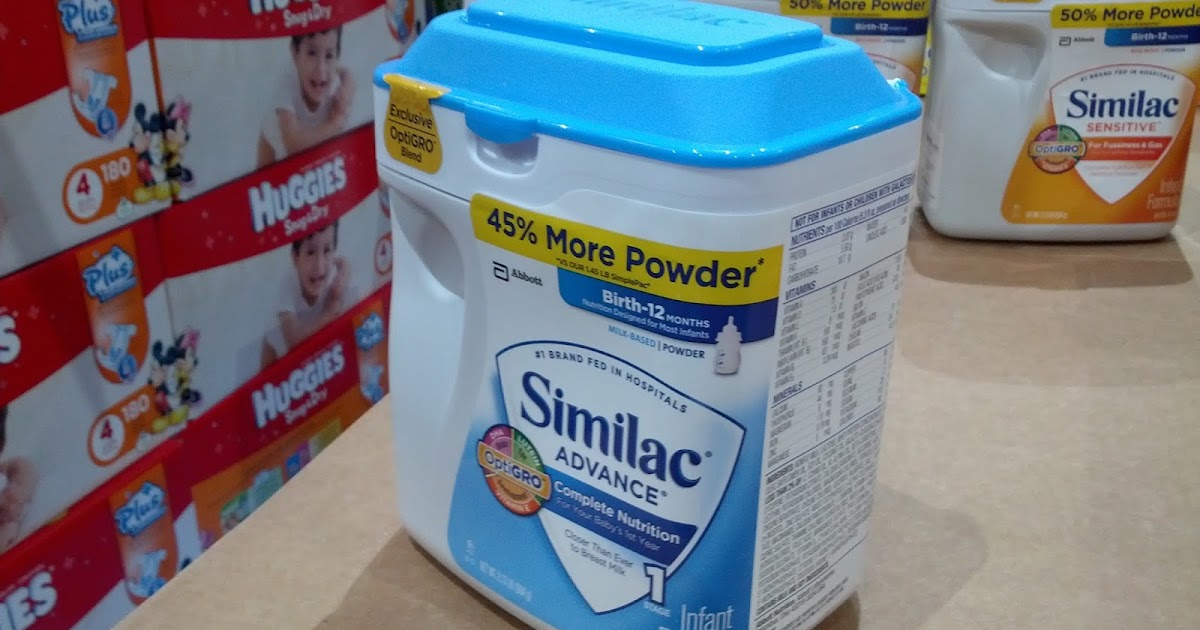 Similac Advance Infant Formula (34 oz) Costco Weekender