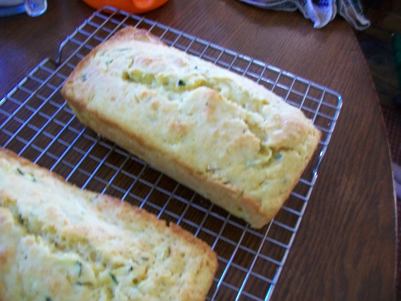 Michigan Cottage Cook ORANGE ZUCCHINI BREAD, LEMON ZUCCHINI BREAD, OR