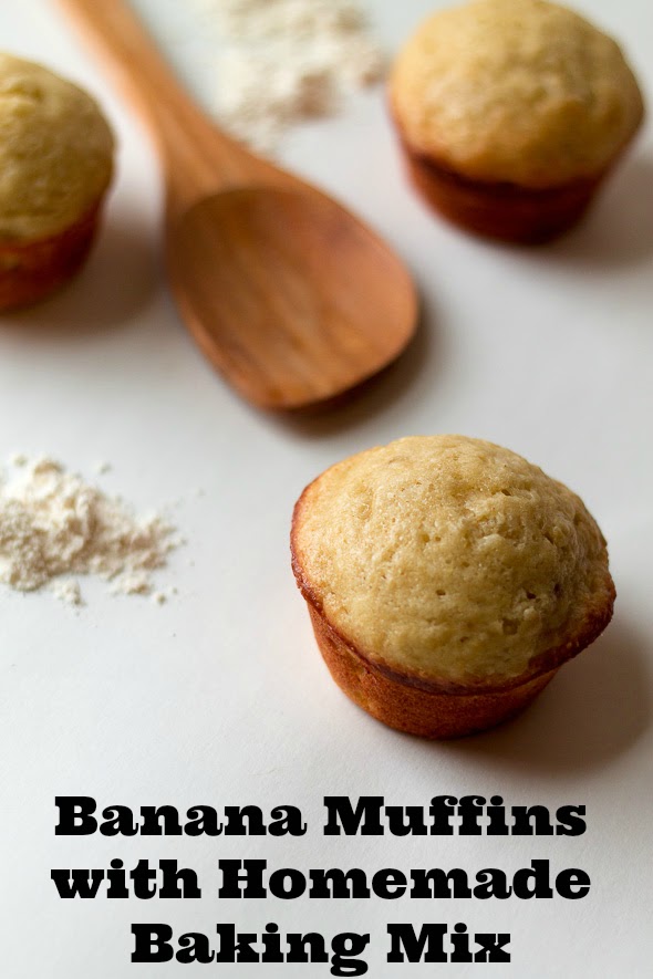 Banana Muffins Made with Homemade Baking Mix Foodie in WV