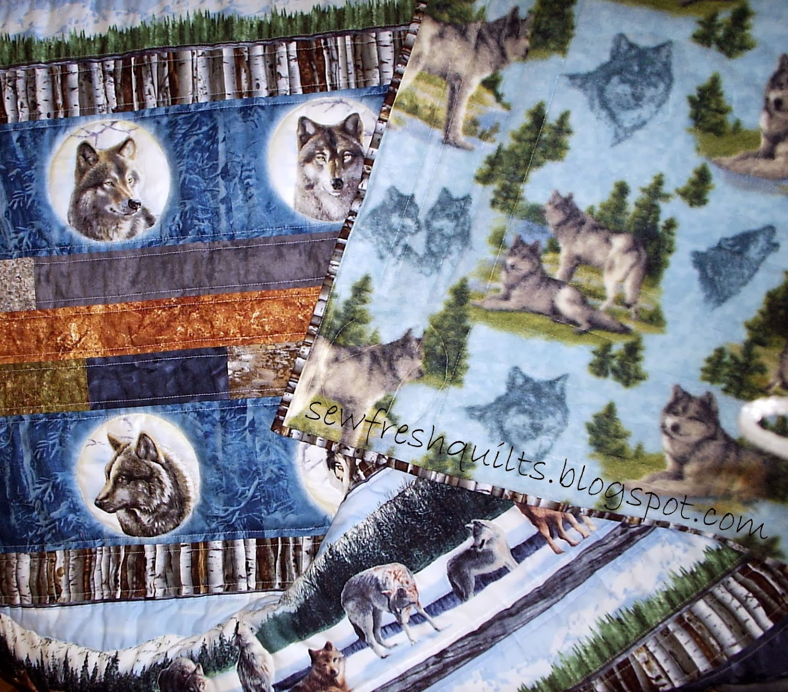 Sew Fresh Quilts For My Boy A Wolf Quilt