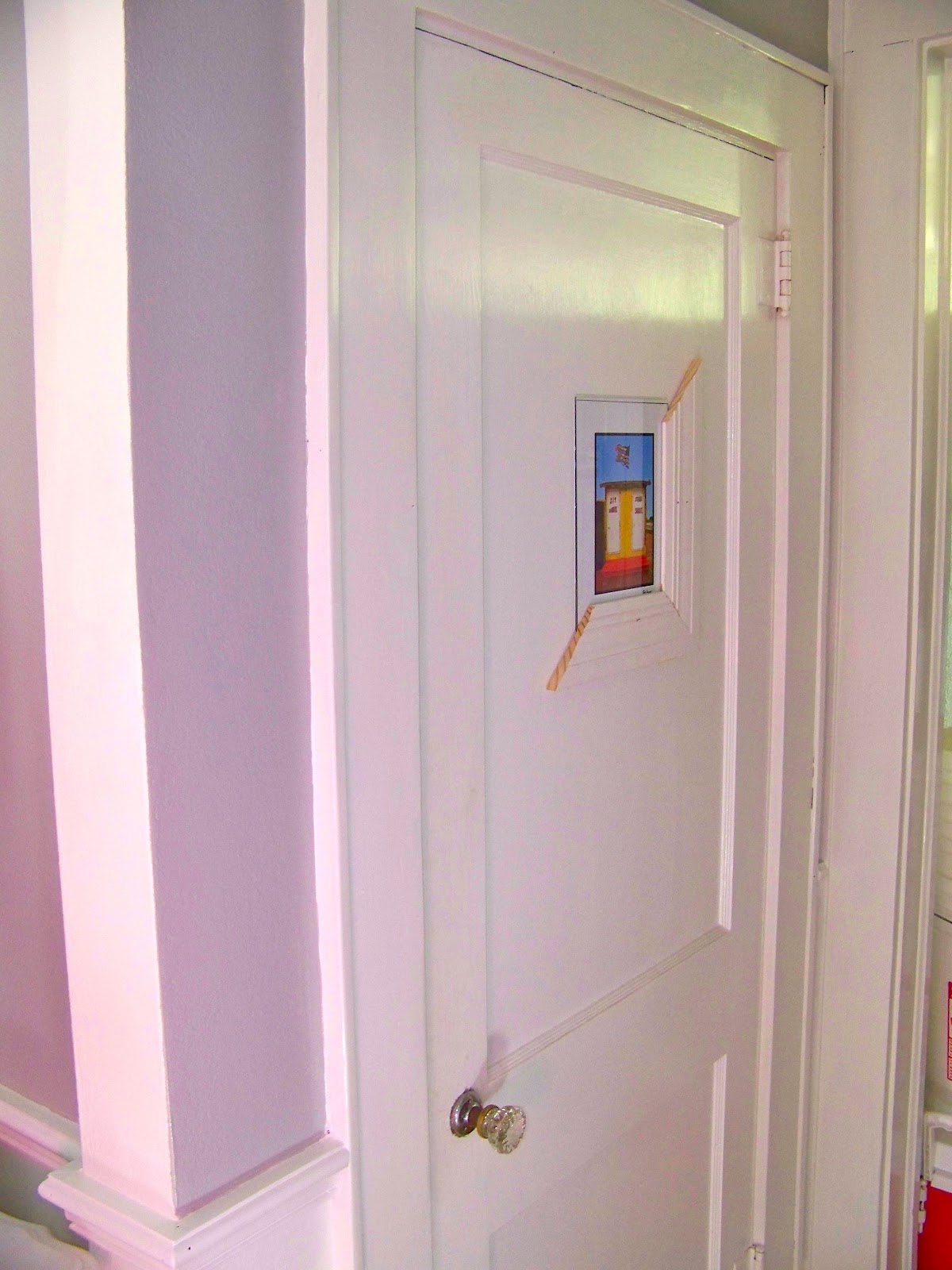 CK and Nate header Bathroom Door Art and DIY Frame