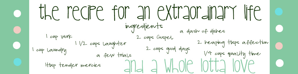 The Recipe for an Extraordinary Life