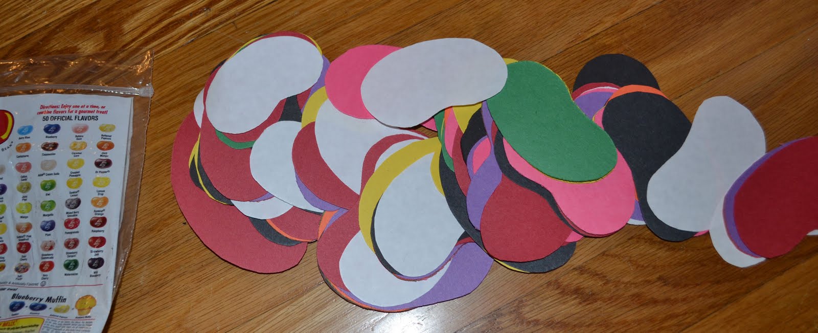 From The Hive: jelly beans- preschool style