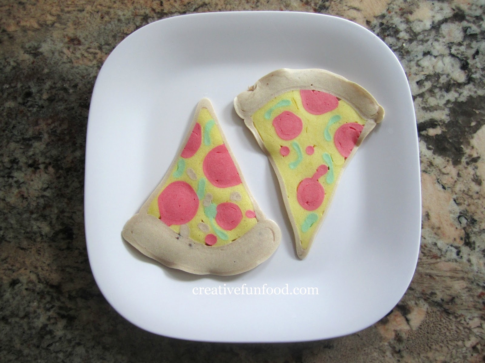 Creative Food Pizza Pancakes