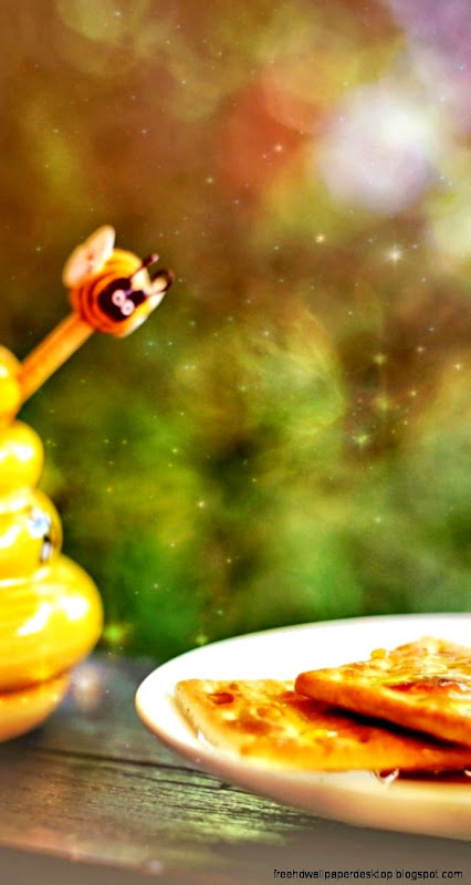 Honey Cookies Bee Bokeh Hd Wallpaper iPhone 6 Wallpaper Honey Cookies Bee Bokeh Hd Wallpaper iPhone 6 Wallpaper