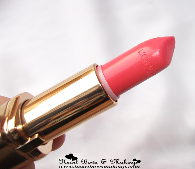 LOreal Color Riche Intense Lip Color Pink Passion Review & Swatches