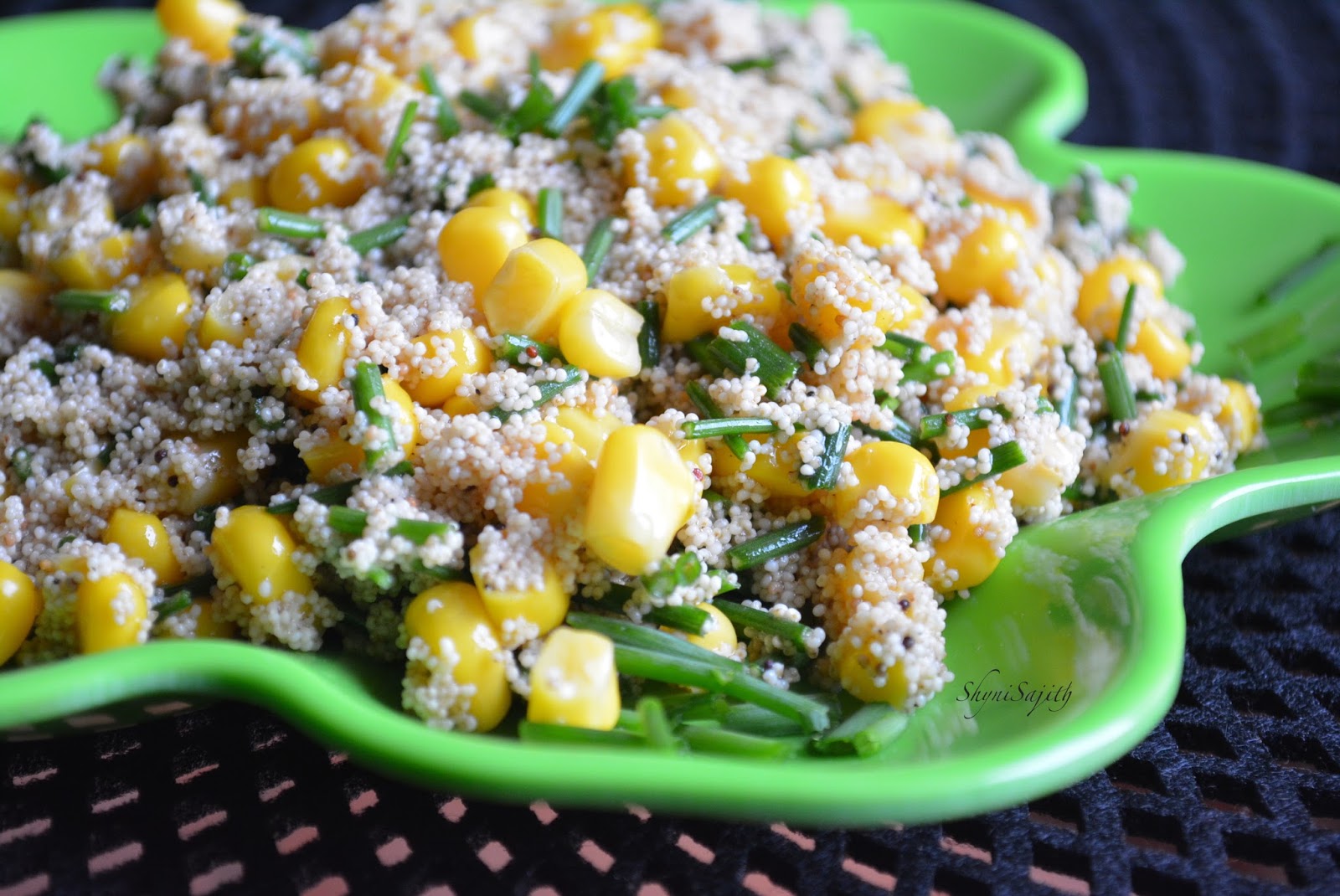 My Cooking Experiments......... Couscous with Sweet Corn Salad