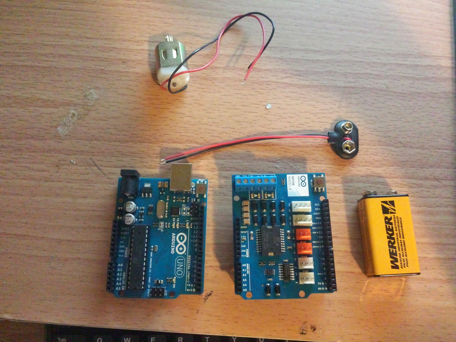 Jacob S Workshop How To Use The Arduino Motor Shield
