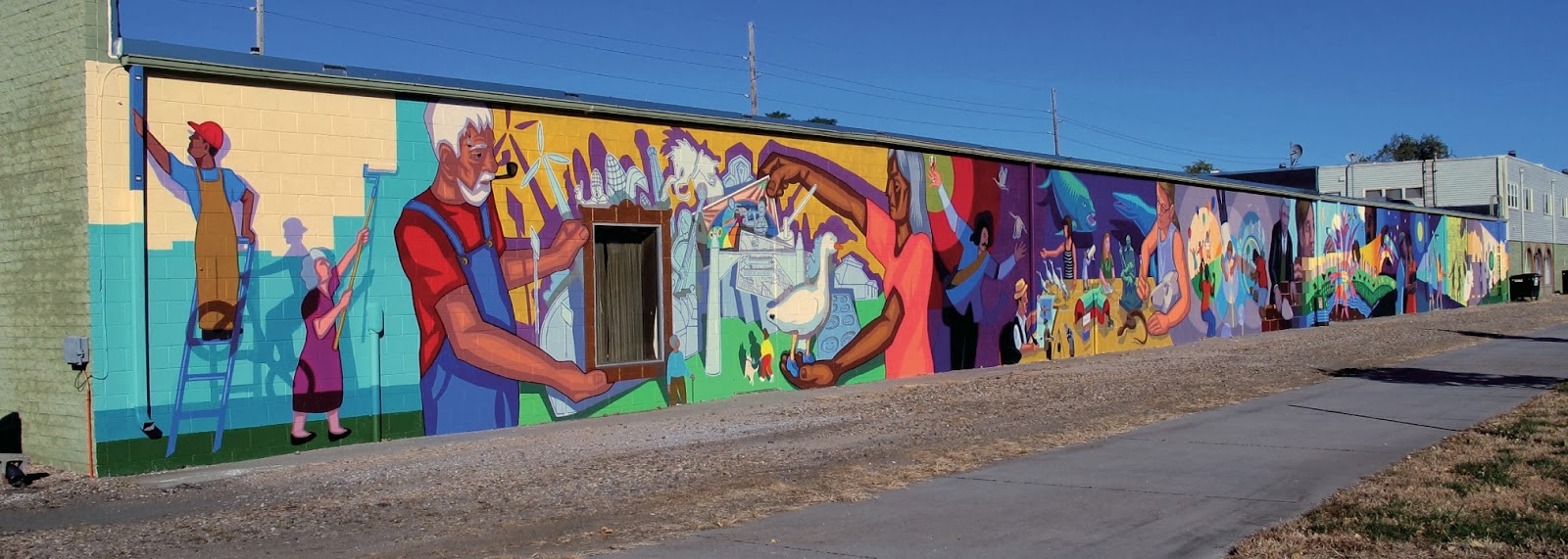 The MidAmerica Mural Project Hastings Mural Postcards are here!